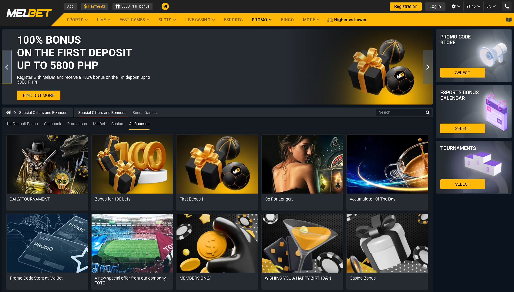 melbet promotion